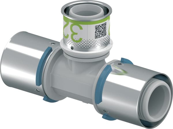 Reduktions-T-stykke ppsu 40-32-40 Uponor S-Press