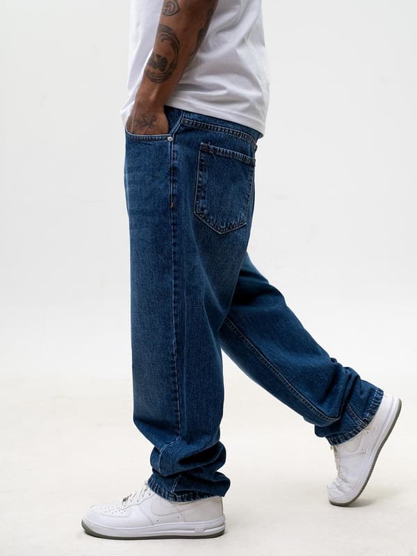 Point X Vice Printed Baggy Jeans M