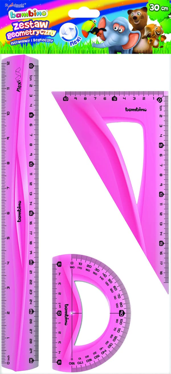 GEOMETRISK SÆT 3 DELE 30 CM BAMBINO 3158