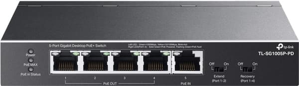 TP-LINK TL-SG1005P-PD -kytkin