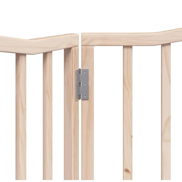 vidaXL foldbart sikkerhedsgitter til hunde, 2 paneler, 160 cm