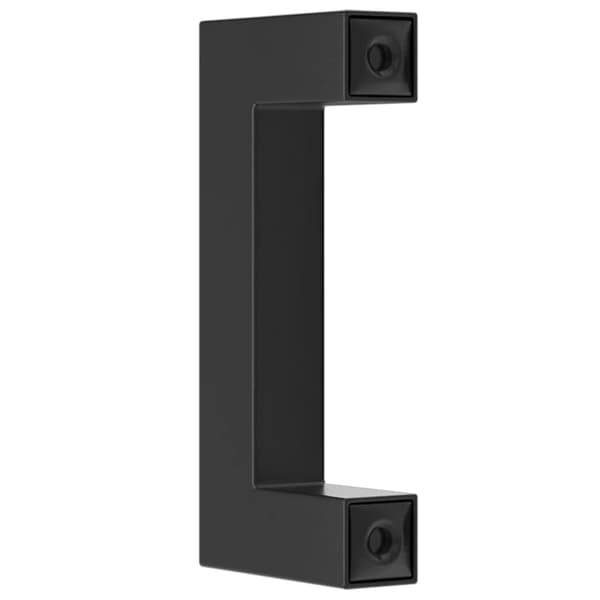 vidaXL skabsgreb 20 stk. sort 64 mm rustfrit stål
