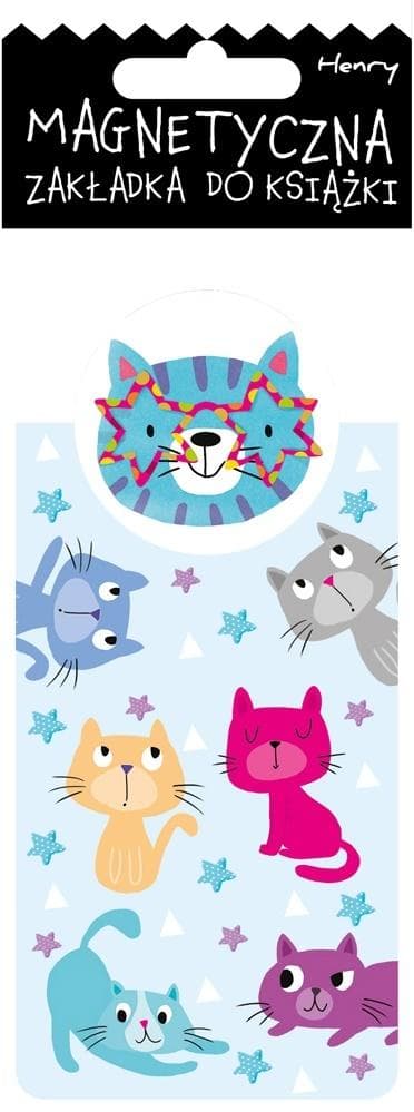 Magnetisk bogmærke - Katte