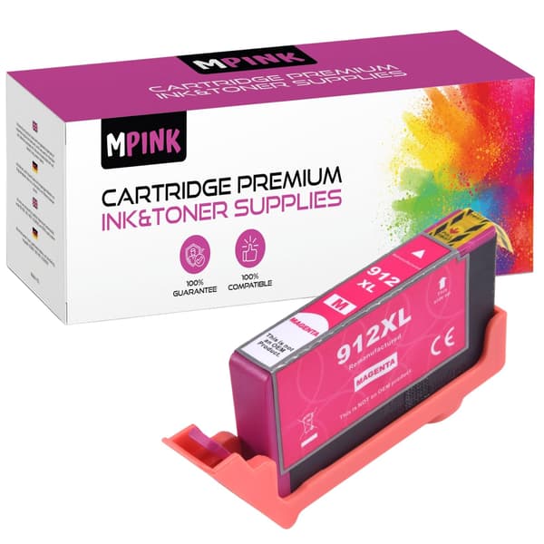 Muste HP 912XL M GP -tulostimelle