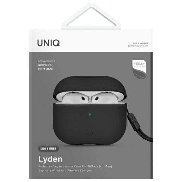 UNIQ Lyden DS-etui til AirPods 4, sort