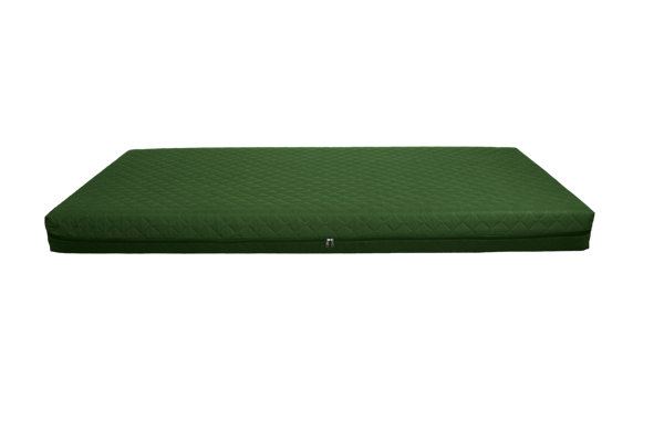 Tikattu patjansuojus pullolle, vihreä 60x120x20