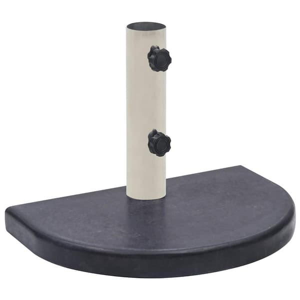 vidaXL paraplystativ sort 40x28x4 cm granit