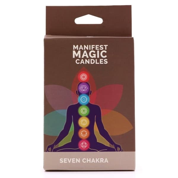 AWMMC-11 7 taikakynttilän setti 7 chakraa