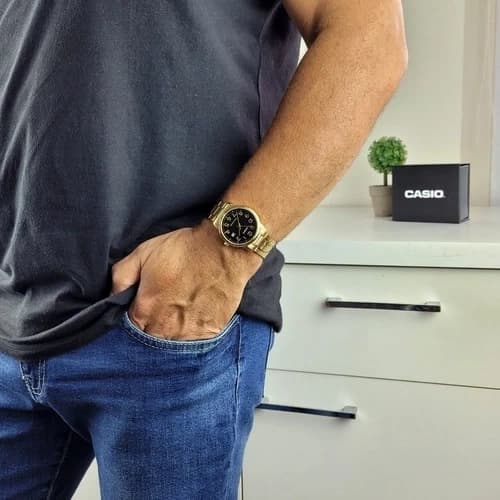 Herreur CASIO MTP-V002G-1B (zd103a) + Boks