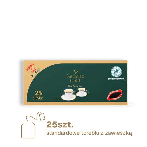 KERICHO GOLD Sort te 25 breve std.