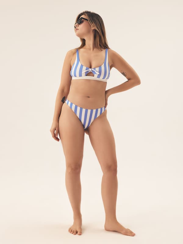Mallorca Bloovii Bikinitrosor | Blå, Vit S
