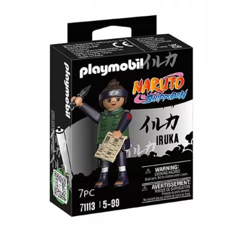 PLAYMOBIL 71113 Naruto Shippuden Iruka 7 st