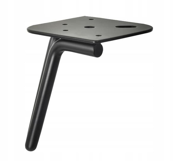Möbelben till bäddsoffa svart MAT loft H150 sned SL009