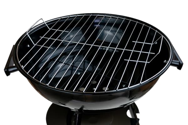 TG56276 RUND TRÄDGÅRDSGRILL MED LOCK OCH ASKSKÅP