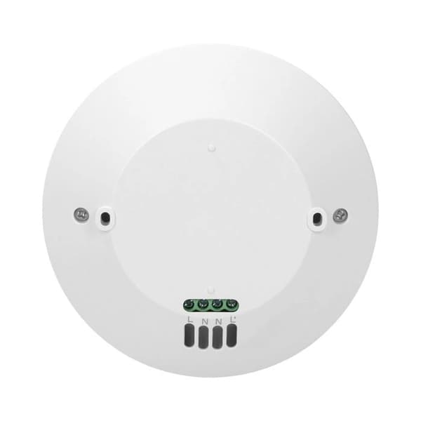 Takmonterad LED-rörelsesensor 360 graders justerbar räckvidd 20 m