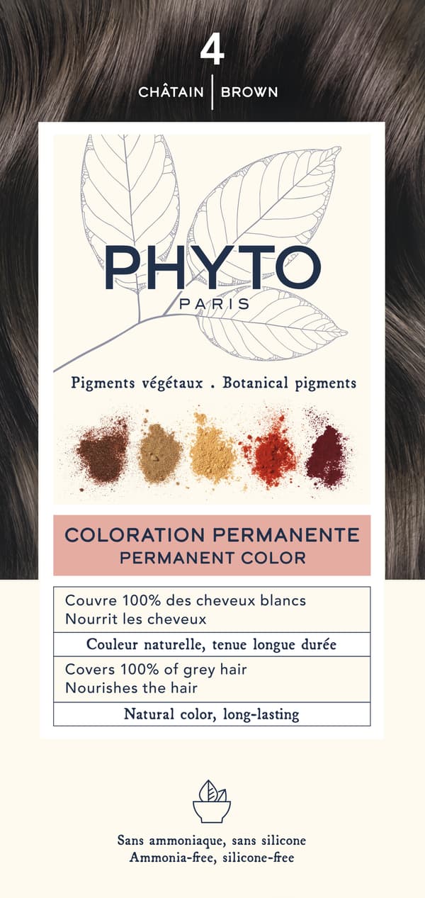Phyto Color 4 Brun Kastanj Hårfärg