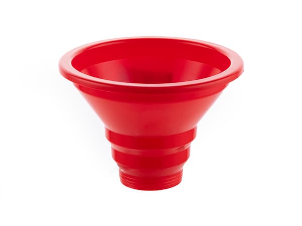 Plasttratt för burkar, stor - färgad