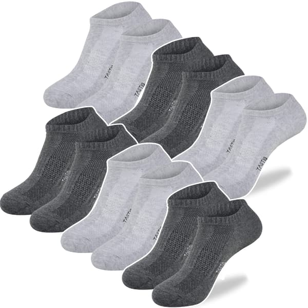 Tastiq Herrstrumpor Set med 6 Mixgrå 35/38
