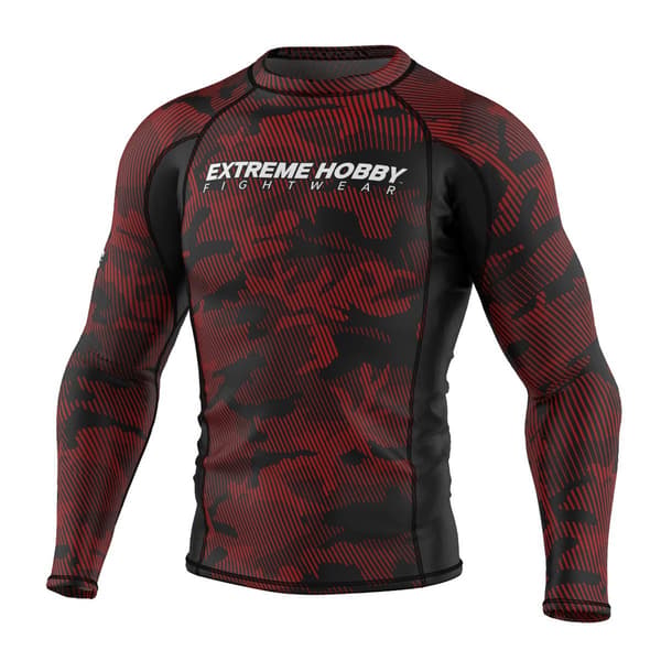Herre langærmet rashguard HAVOC L SORT