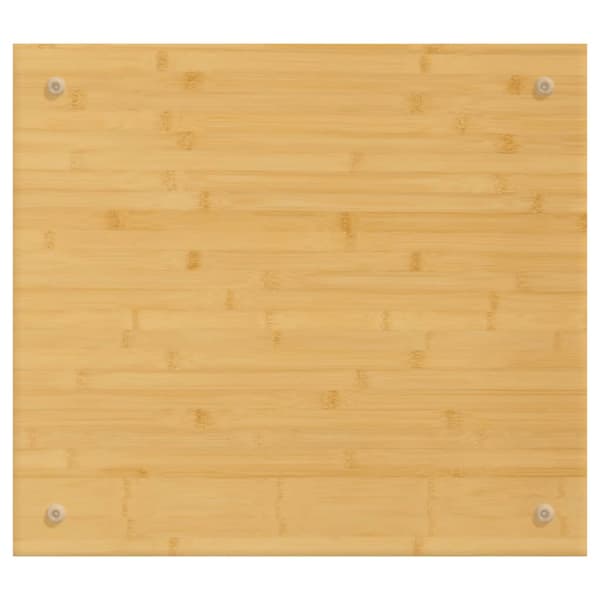 vidaXL Spishällskydd 50x56x1,5 cm bambu