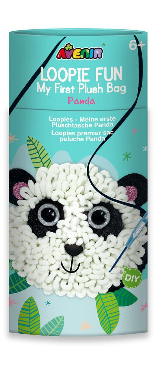 Ensimmäinen pehmolaukkuni. Panda