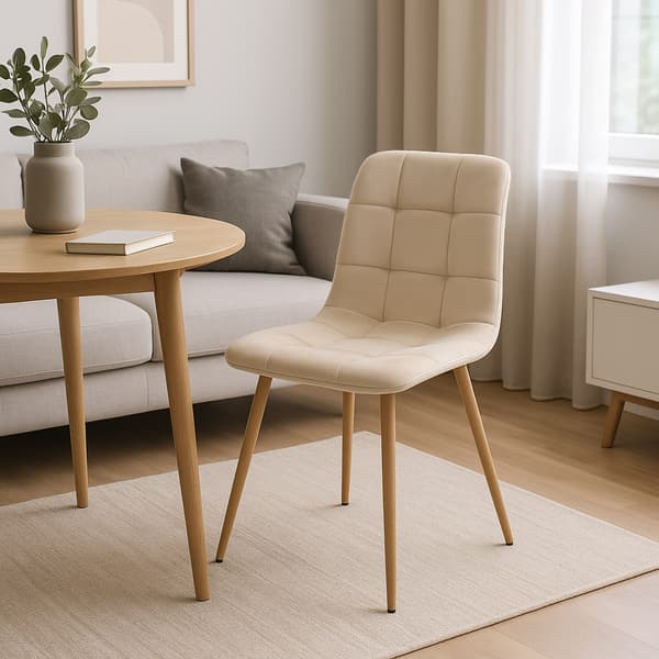 MONTANA VELVET beige fløjlsstol