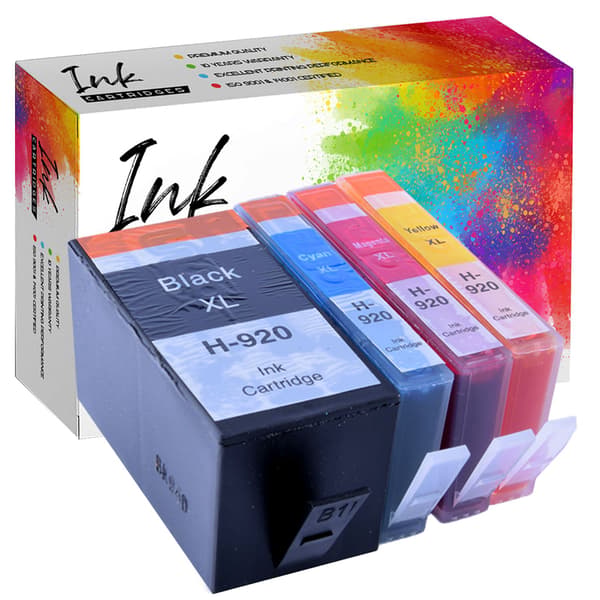 4x blæk til HP GP-H920XL CMYK