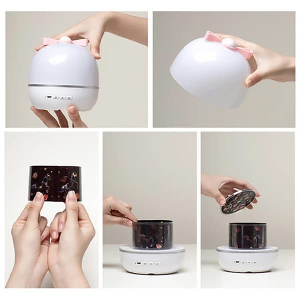 Galaxy Star Projektor Natlampe