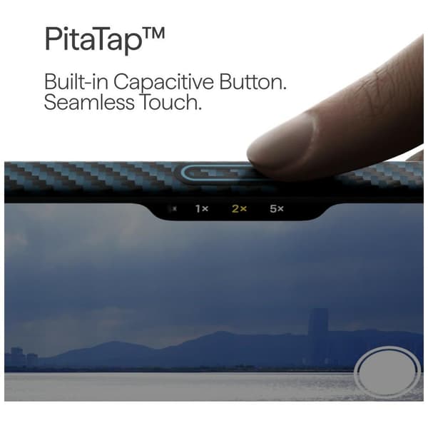 PITAKA Ultratyndt MagSafe-cover til iPhone 17 Pro Sort og Blå