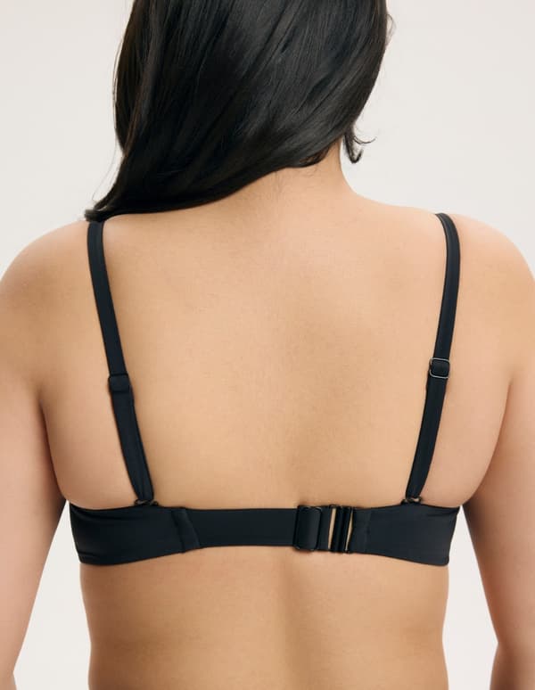 BASE Esotiq Balconette Bikinitop til Større Bryst | Sort 70F