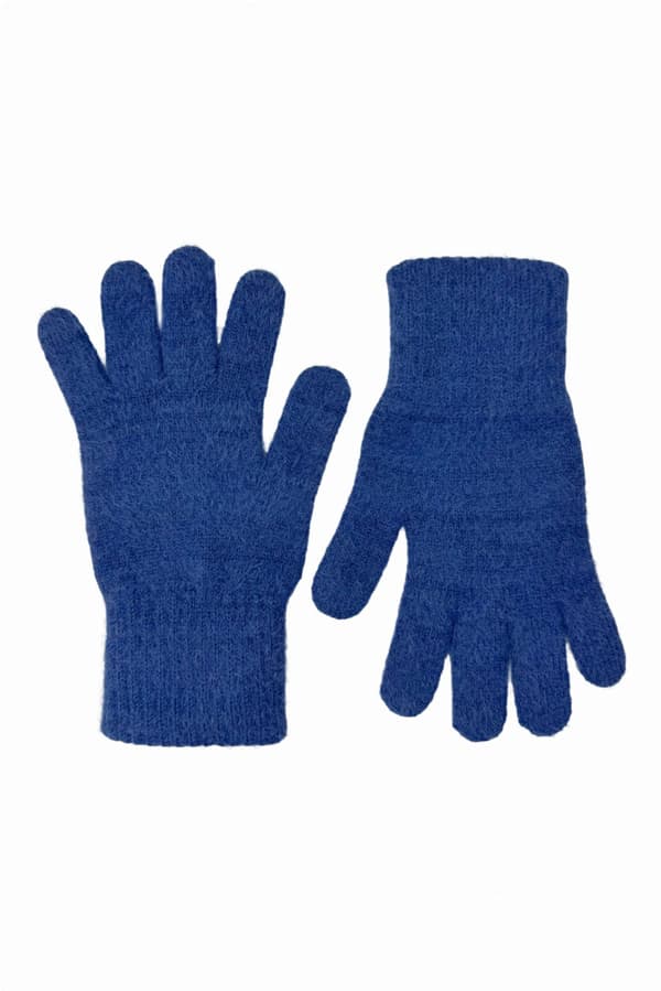 MALUS femfingerhandsker, marineblå