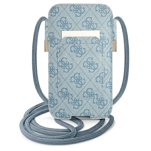 Guess 4G Stripe-taske til 6,7" telefon, blå