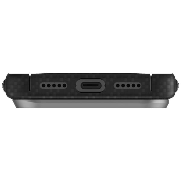 UNIQ Keva EDGE MagSafe-etui til iPhone 17 Pro, sort