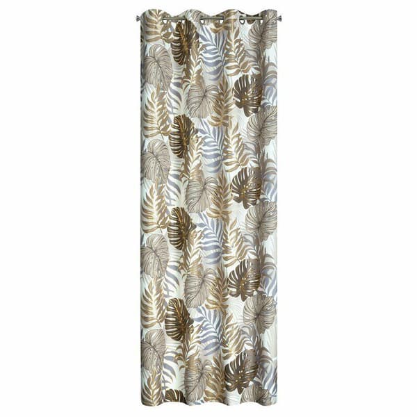 CORFU gardin 140x250 brun guld