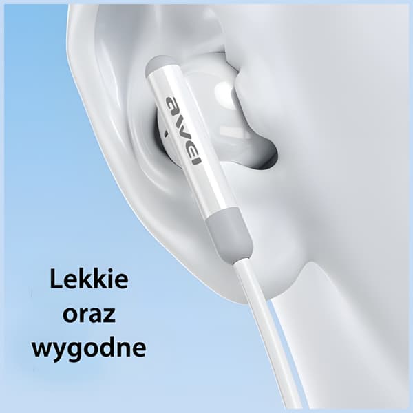 AWEI stereo PC-6T USB-C hörlurar svarta