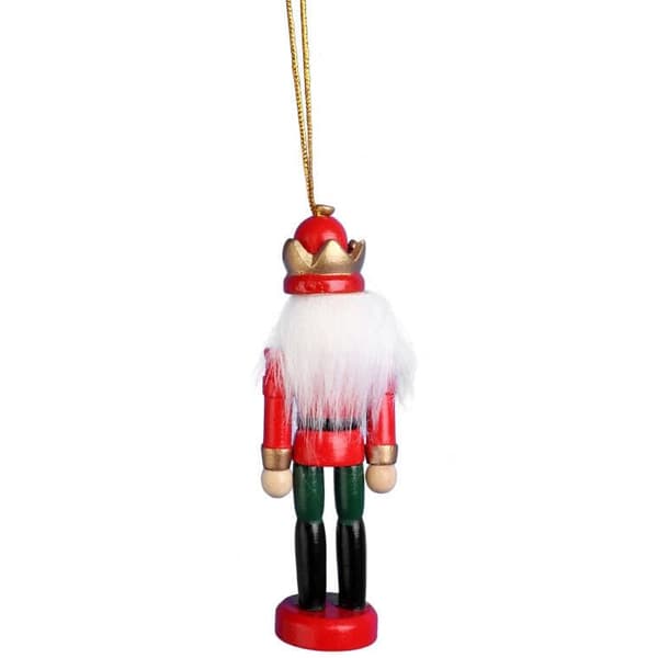 NØDDEKNÆKKER TRÆFIGUR VEDHÆNG 12,5 CM NR. 5