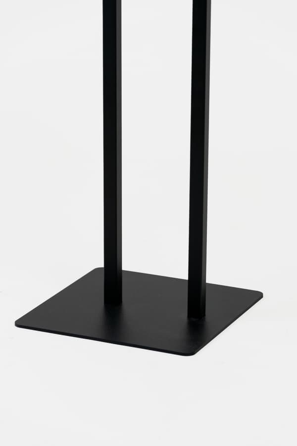 Loft Sort Metal Toiletpapirholder Amilly Sort 17,5x35x60