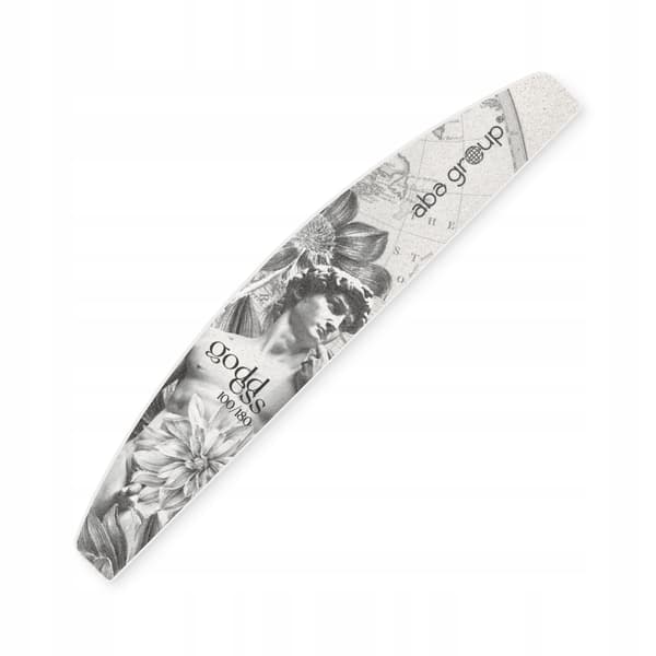Aba Group HALF-MOON Nagelfil 100/180 Liten Linje, STANDARD 50 BITAR