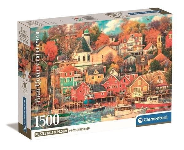 Puslespil 1500 Kompakt Gode Tider Havn