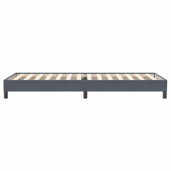 vidaXL boxmadras uden madras mørkegrå 90x220 cm