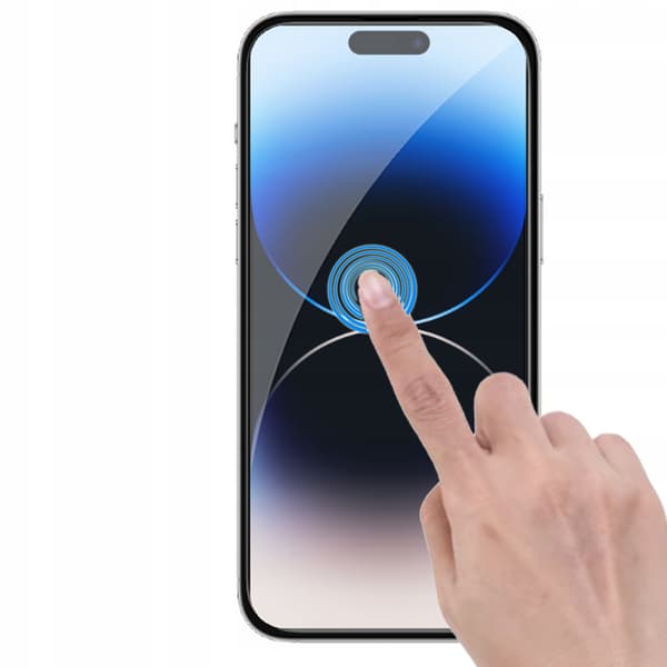 3x hybridglas til iPhone 14 Pro Max fuldskærms keramisk 9D