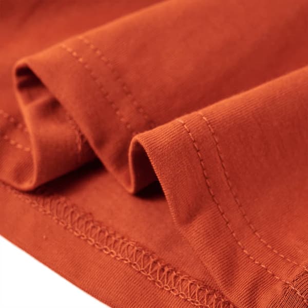Børne langærmet T-shirt, lys rust, 104