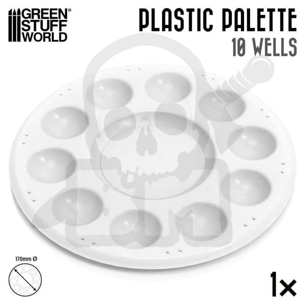 GSTU527499 Plastpalett 10 brunnar