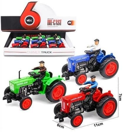 Traktor med landmandsblanding
