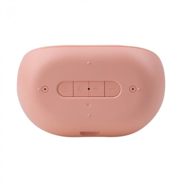 Pink kanin vækkeur natlampe til børn