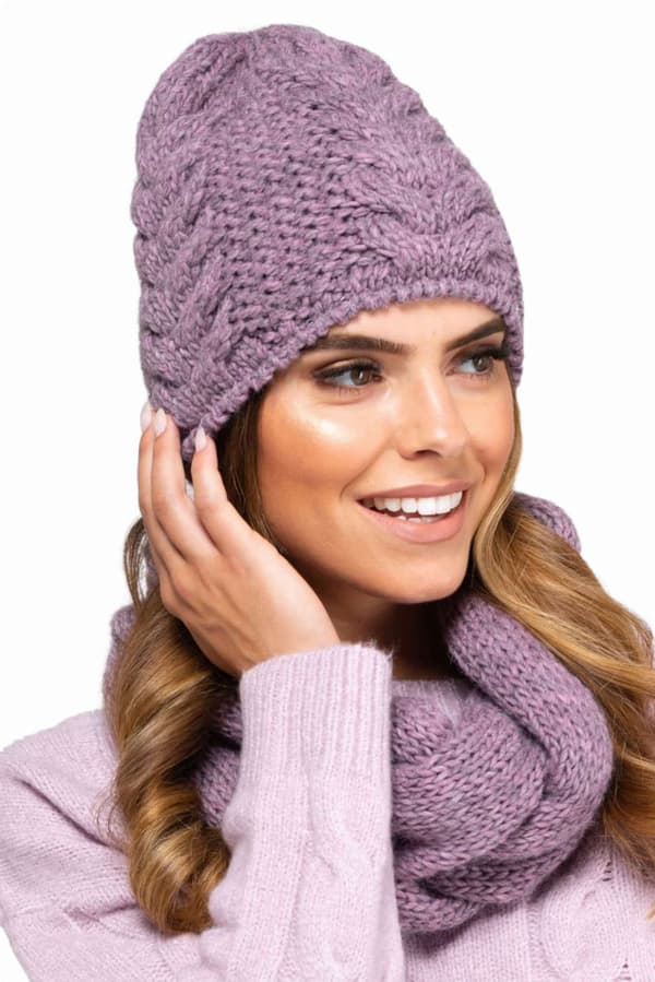 IDAHO hat, mørkerosa
