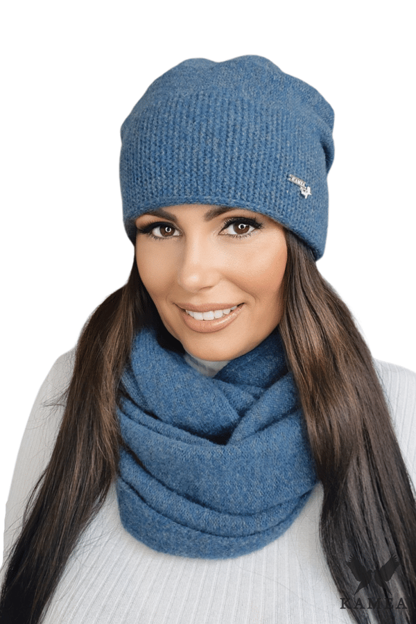 PENE-KOMIN dam vinter turkos färg