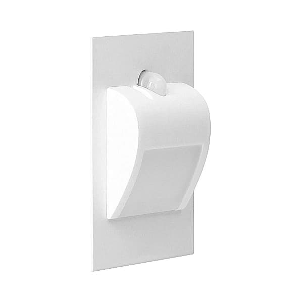Infälld trapplampa med rörelsesensor DRACO LED 4000K vit