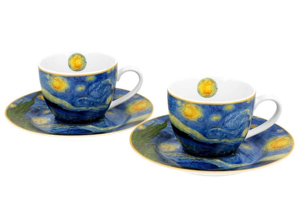 2 Van Gogh -espressokupin setti