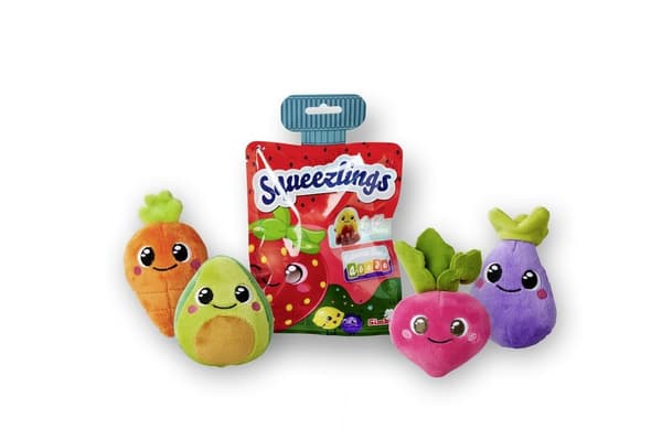 Squeezlings-sarja 1, 8 cm MIX